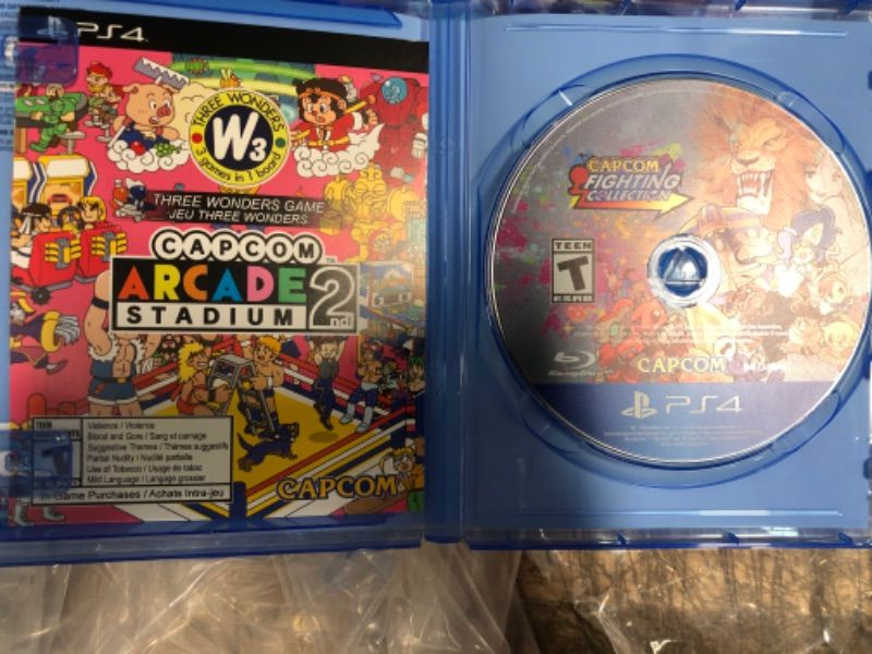 Photo 2 of *** OPENED FOR VERIFICATION*** Capcom Fighting Collection - PlayStation 4

