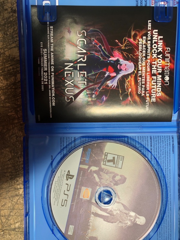 Photo 3 of *** OPENED FOR VERIFICATION*** Scarlet Nexus - PlayStation 5

