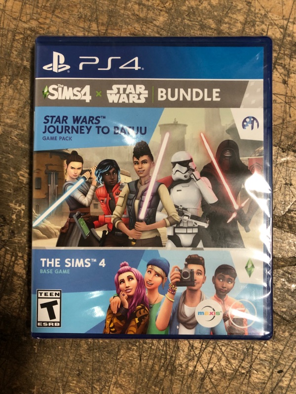 Photo 2 of *** OPENED FOR VERIFICATION*** The Sims 4 + Star Wars: Journey to Batuu Bundle - PlayStation 4

