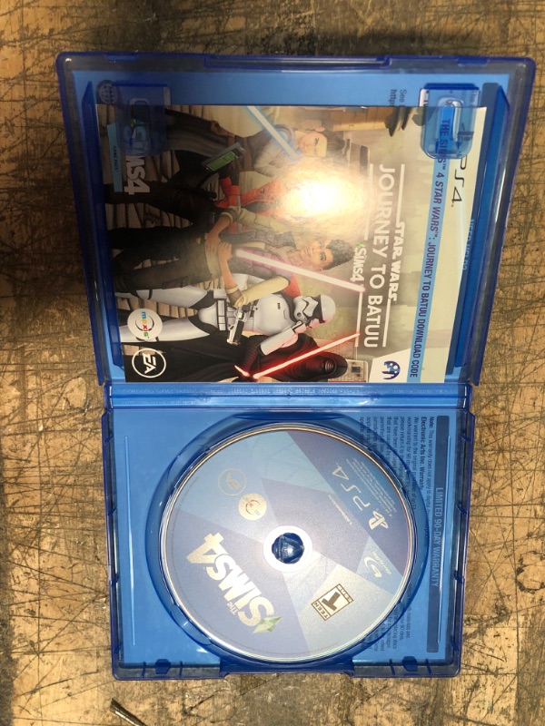 Photo 3 of *** OPENED FOR VERIFICATION*** The Sims 4 + Star Wars: Journey to Batuu Bundle - PlayStation 4

