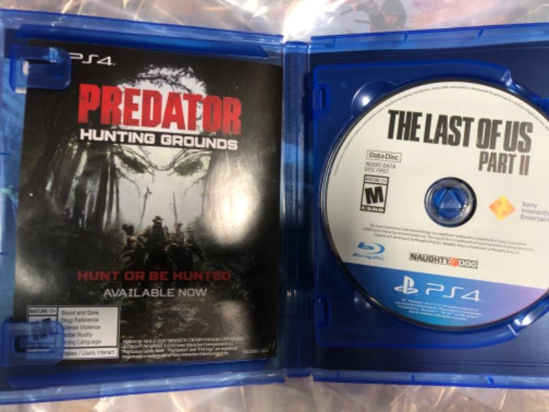 Photo 3 of *** OPENED FOR VERIFICATION*** The Last of Us Part II - PlayStation 4

