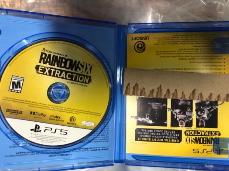 Photo 3 of *** OPENED FOR VERIFICATION*** Tom Clancy's Rainbow Six: Extraction - PlayStation 5

