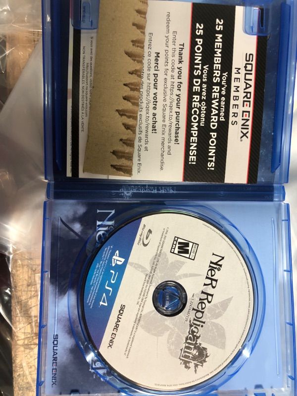 Photo 3 of *** OPENED FOR VERIFICATION*** NieR Replicant: ver.1.22474487139... - PlayStation 4

