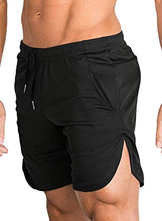 Photo 1 of COOFANDY Men's Gym Workout Shorts Running Short Pants Fitted Training Weightlifting Bodybuilding Jogger with Pockets, Large