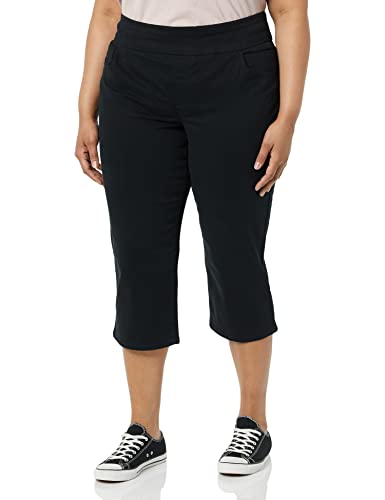 Photo 1 of Gloria Vanderbilt Women's Size Amanda Pull on Capri, Black, 16 Plus Regular