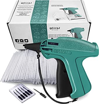 Photo 1 of GILLRAJ Clothing Tagging Gun with 5000 pcs 2" Standard Barbs and 6 Needles Clothes Retail Price Tag Gun Set Kit for Boutique Store Warehouse Consignment Garage Yard Sale (2")