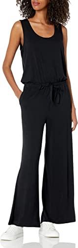 Photo 1 of Amazon Essentials Women's Sleeveless Scoopneck Wide-Leg Jumpsuit
SIZE: LARGE