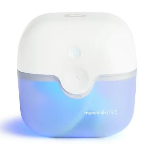 Photo 1 of Munchkin Portable UV Sterilizer Plus, Eliminates 99.99% of Germs in 59 Seconds, Mini UV Light Sanitizer Box with Rechargeable Battery
