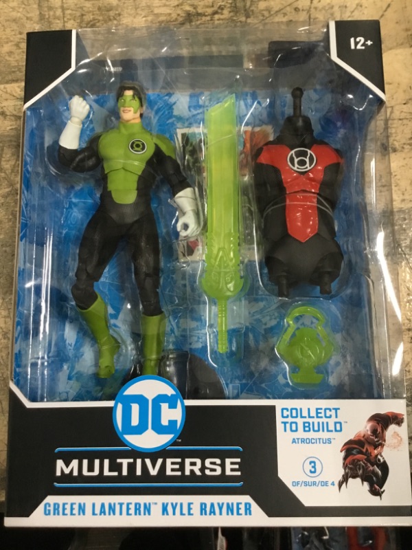 Photo 2 of McFarlane Toys DC Comics Multiverse Blackest Night Build-A-Figure - Green Lantern Kyle Rayner

