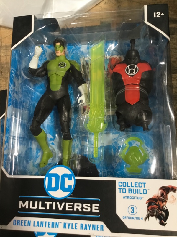 Photo 2 of McFarlane Toys DC Comics Multiverse Blackest Night Build-A-Figure - Green Lantern Kyle Rayner

