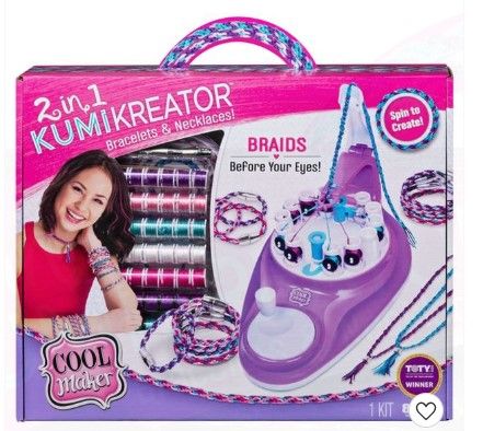 Photo 1 of Cool Maker 2-in-1 Kumikreator Bracelets & Necklaces Kit

