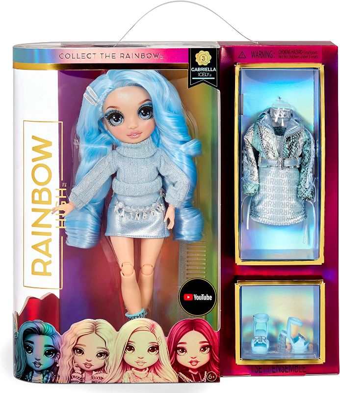 Photo 1 of Rainbow High Series 3 Gabriella Icely Fashion Doll – Ice (Light Blue)
