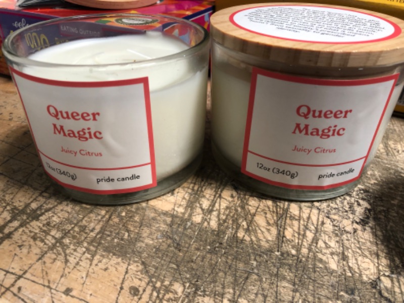 Photo 2 of 2 Candle Queer Magic - Pride

