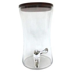 Photo 1 of 5.8L Glass Beverage Dispenser with Acacia Lid - Threshold™

