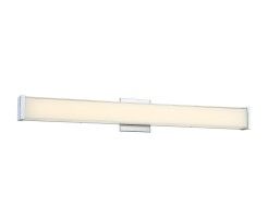 Photo 1 of 32.5" Wide Integrated LED ADA Compliant Bath Bar from the Contemporary Square white model 70023