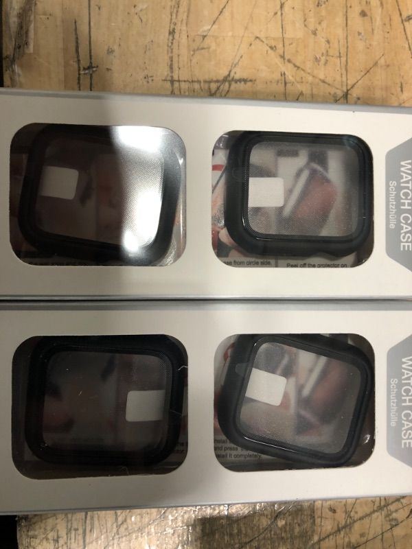 Photo 2 of 2-Packs Compatible with Apple Watch Series 6/SE/5/4 40mm with Screen Protector