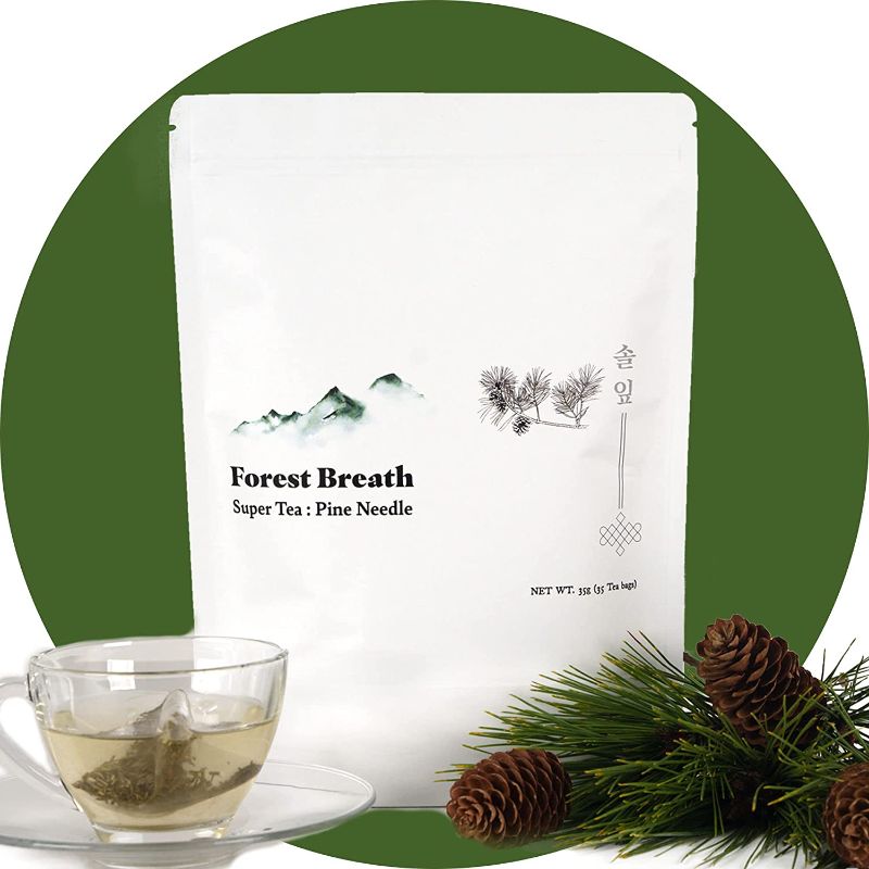 Photo 1 of *** Best By 2024. 09. 22***   DALAMHARI Pine Needle Tea Bags : Forest Breath | Pine Needles Tea Cough Drops Traditional Medicinals Tea
