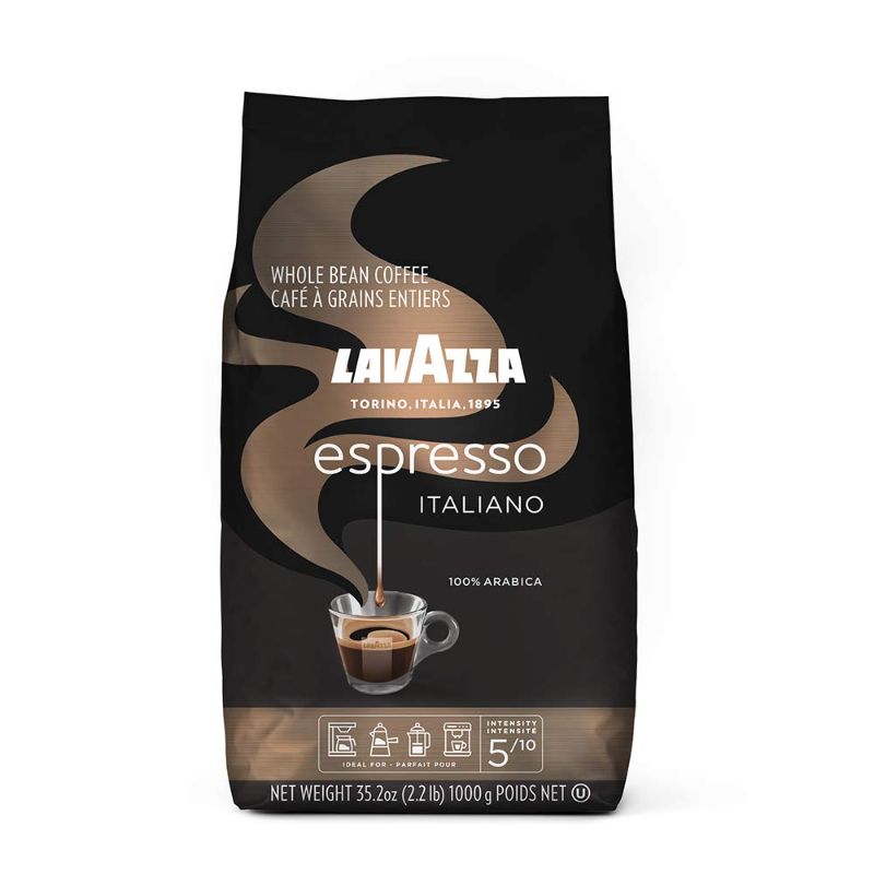 Photo 1 of *** No Returns*** No refunds***  Best By 16/062022***     Lavazza Espresso Italiano Whole Bean Coffee Blend, Medium Roast, 2.2 Pound Bag (Packaging May Vary) Authentic Italian