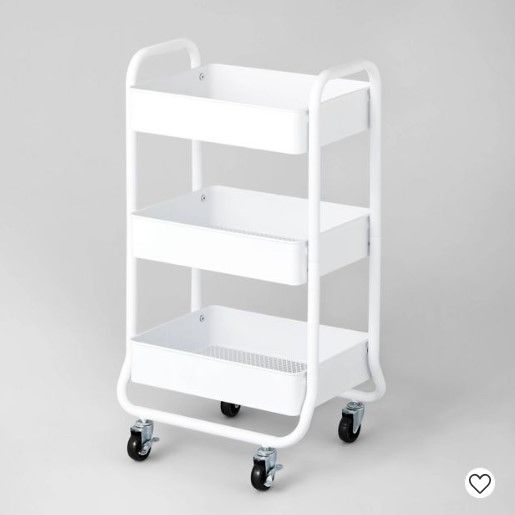 Photo 1 of **MISSING BARS**
3 Tier Metal Utility Cart - Brightroom™

