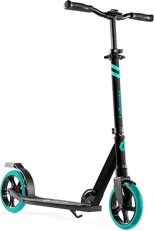 Photo 1 of LaScoota Professional Scooter for Ages 6+, Teens & Adults I Lightweight & Big Sturdy Wheels for Kids, Teen and Adults. A Foldable Kick Scooter for Indoor & Outdoor Fun. Great Gift & Toy. Up to 220 lbs
