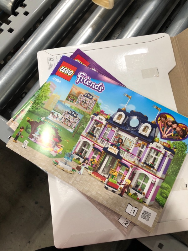 Photo 4 of LEGO Friends Heartlake City Grand Hotel 41684 Building Kit; Includes Emma, Stephanie, River and Amelia Mini-Dolls; New 2021 (1,308 Pieces)
