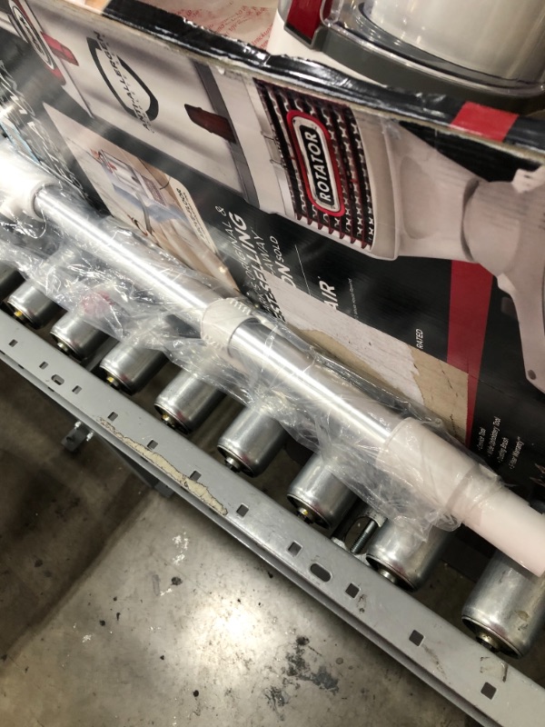 Photo 1 of Shark NV501 Rotator Professional Lift-Away Upright Vacuum with HEPA Filter, Swivel Steering, LED Headlights, Wide Upholstery Tool, Dusting Brush & Crevice Tool, White/Red