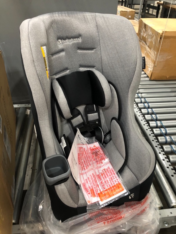 Photo 2 of Baby Trend Trooper 3-in-1 Convertible Car Seat - Moondust - Light Gray