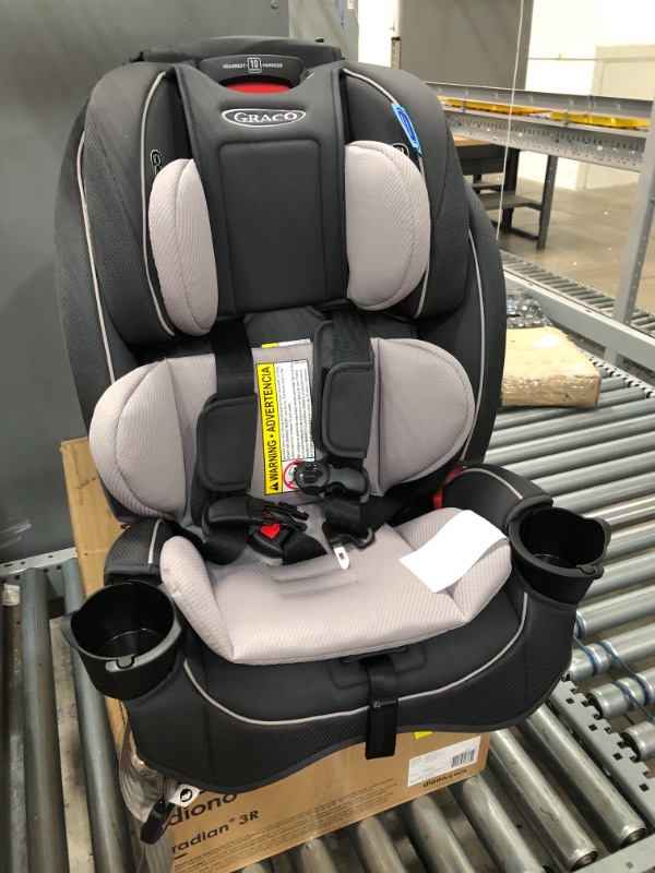 Photo 2 of Graco Slimfit 3 in 1 Car Seat | Slim & Comfy Design Saves Space in Your Back Seat, Redmond
