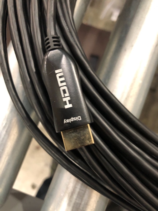 Photo 2 of 100ft black hdmi cable