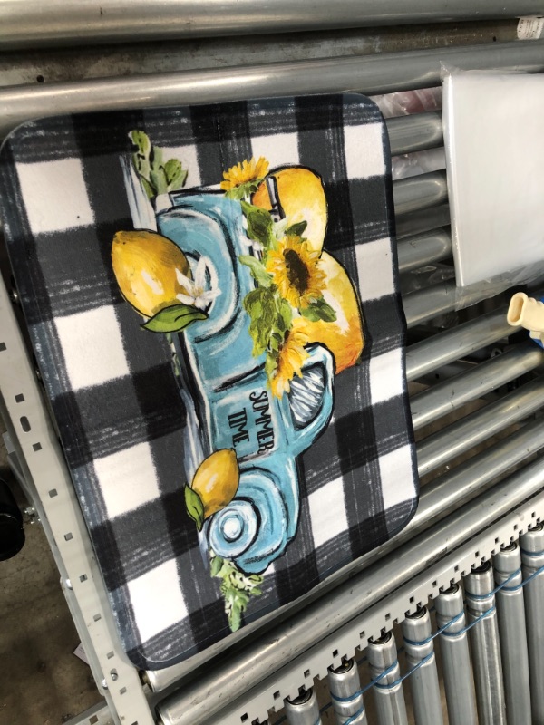 Photo 1 of 18 x 23 summertime rug with truck