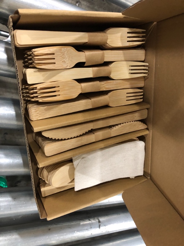 Photo 4 of  Disposable Wooden Cutlery Mix 