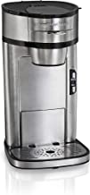 Photo 1 of Hamilton Beach Scoop Single Serve Coffee Maker, Fast Brewing, Stainless Steel (49981A)
