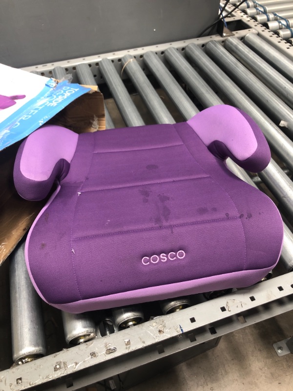 Photo 2 of Cosco Topside Child Safe Belt Positioned Backless Booster Car Seat, Purple Grape