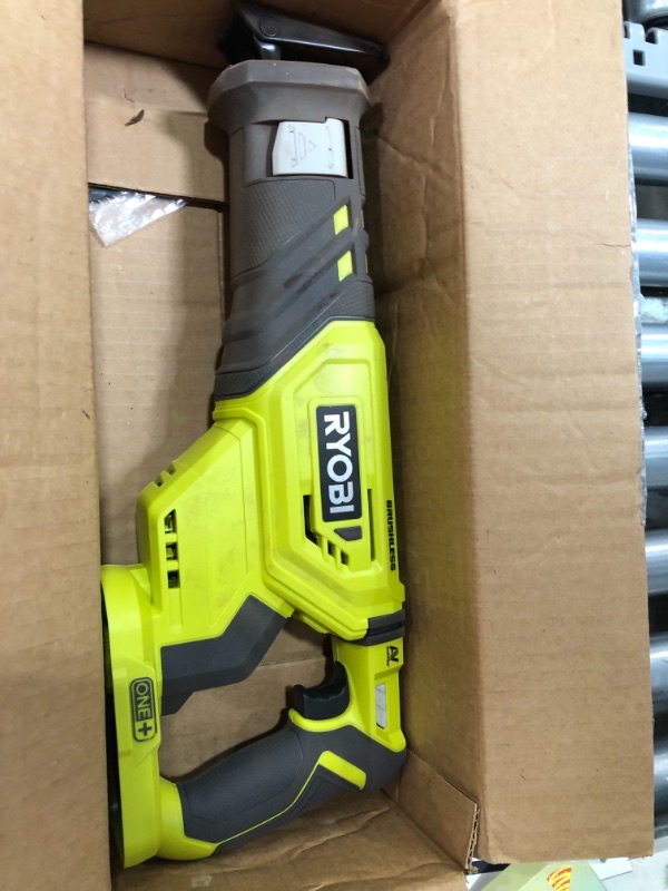 Photo 2 of *SAW ONLY*
RYOBI 18-Volt ONE+ Cordless Reciprocating Saw (No Retail Packaging/Bulk Packaging) (Bare Tool, P519)
