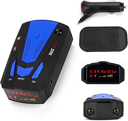 Photo 1 of (DAMAGED POWER CONNECTION)Radar Detector for Cars, 2022 Newest Laser Radar Detectors, Voice Prompt Speed, Vehicle Speed Alarm System, Led Display, City/Highway Mode, Car 360 Degree Automatic Detection
