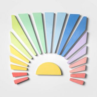 Photo 1 of 2 packs of 20pc Sidewalk Rainbow Sun Chalk Set - Sun Squad™

