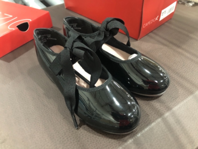 Photo 2 of Capezio Jr. Tyette Tap Shoe - Child, 10Wide

