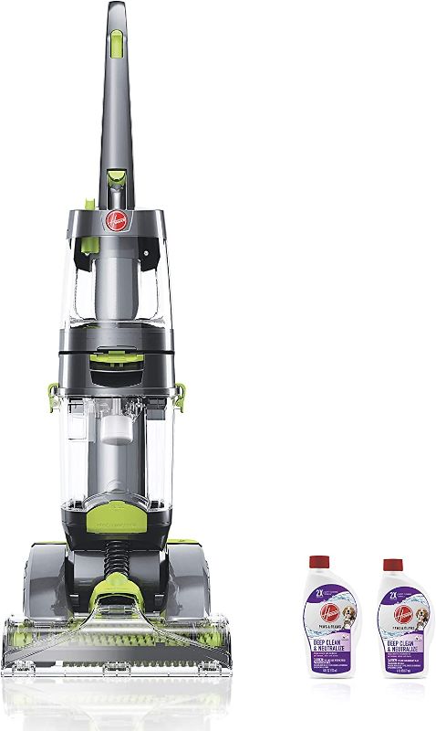 Photo 1 of Hoover Pro Clean Pet Upright Carpet Cleaner, Shampooer Machine for Home and Pets, FH51050, Grey
