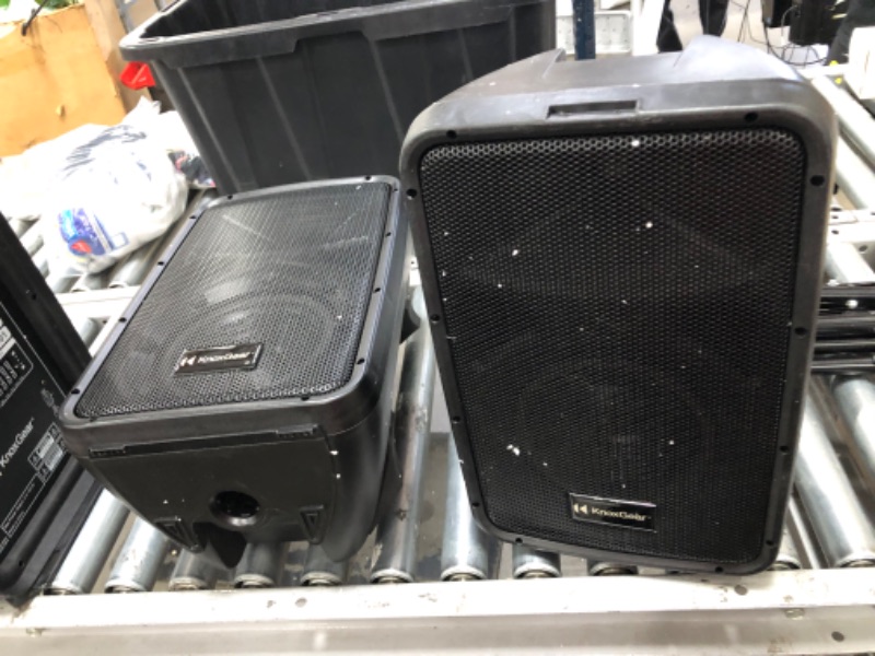 Photo 4 of Knox Gear 8-inch Active Loudspeakers Combo Set with USB, SD and Bluetooth