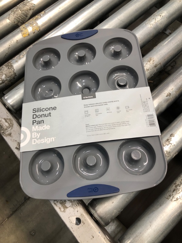 Photo 2 of 12ct Silicone Donut Pan - Made by Design™
