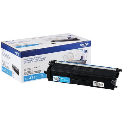 Photo 1 of Brother Printer TN431C Standard Yield Toner-Retail Packaging , Cyan
