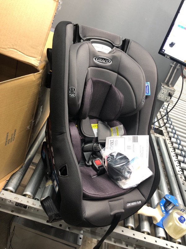 Photo 2 of Graco Contender Slim Convertible Car Seat, West Point
