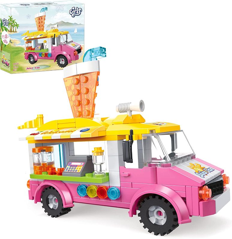 Photo 1 of Cogo Girls Juice Van #4554 189 pcs Building Blocks RARE NEW NIB
