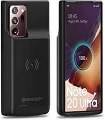 Photo 5 of NEWDERY Galaxy Note 20 Ultra Battery Case 6000 mAh, Qi Wireless Charging Compatible, Extended Battery Charger Case for Galaxy Note 20 Ultra 5G (6.9")
