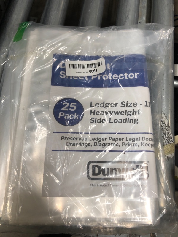 Photo 2 of Dunwell 11x17 Sheet Protectors Landscape - (Heavyweight