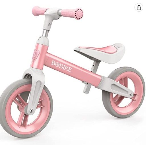 Photo 1 of BOBIKE Toddler Balance Bike Toys for 1 to 4 Year Old Girls Boys Adjustable Seat and Handlebar No-Pedal Training Bike Best Gifts for Kids
