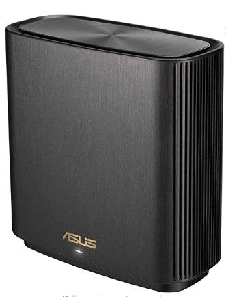 Photo 1 of ASUS ZenWiFi AX Tri-Band Mesh WiFi 6 Router (XT8 Charcoal), 6.6Gbps, WiFi, 3 SSIDs, Life-time Free Network Security and Parental Controls, 2.5G Port (Renewed)
