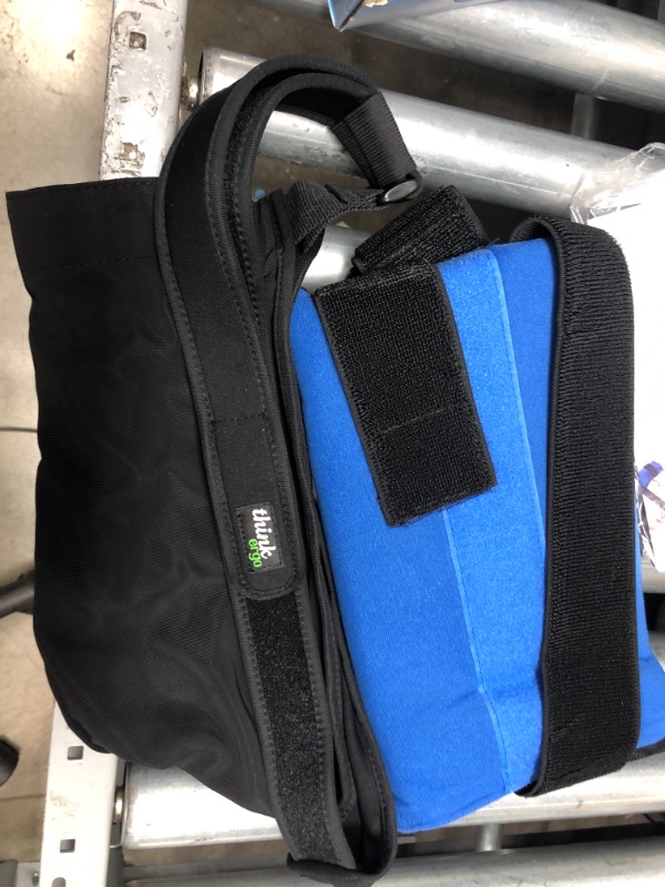 Photo 2 of 1)Koo-Care Large Flexible Gel Ice Pack and Wrap with Elastic Straps for Hot Cold Therapy - Great for Sprains
2) Think Ergo Arm Sling Sport - Lightweight, Breathable, Ergonomically Designed Medical Sling for Broken & Fractured Bones - Adjustable Arm, Shoul