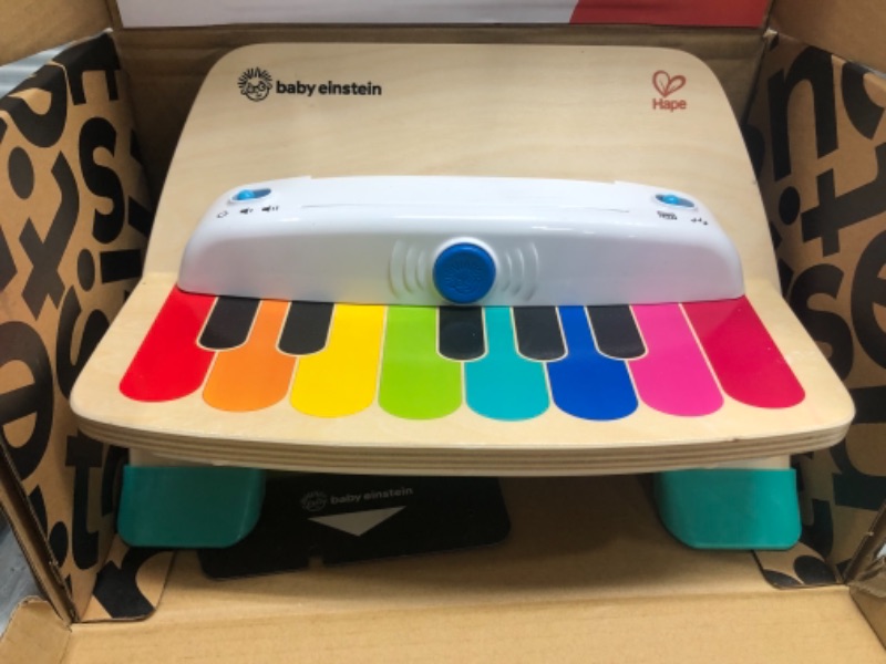 Photo 2 of Baby Einstein and Hape Magic Touch Piano Wooden Musical Toddler Toy, Age 6 Months and Up
