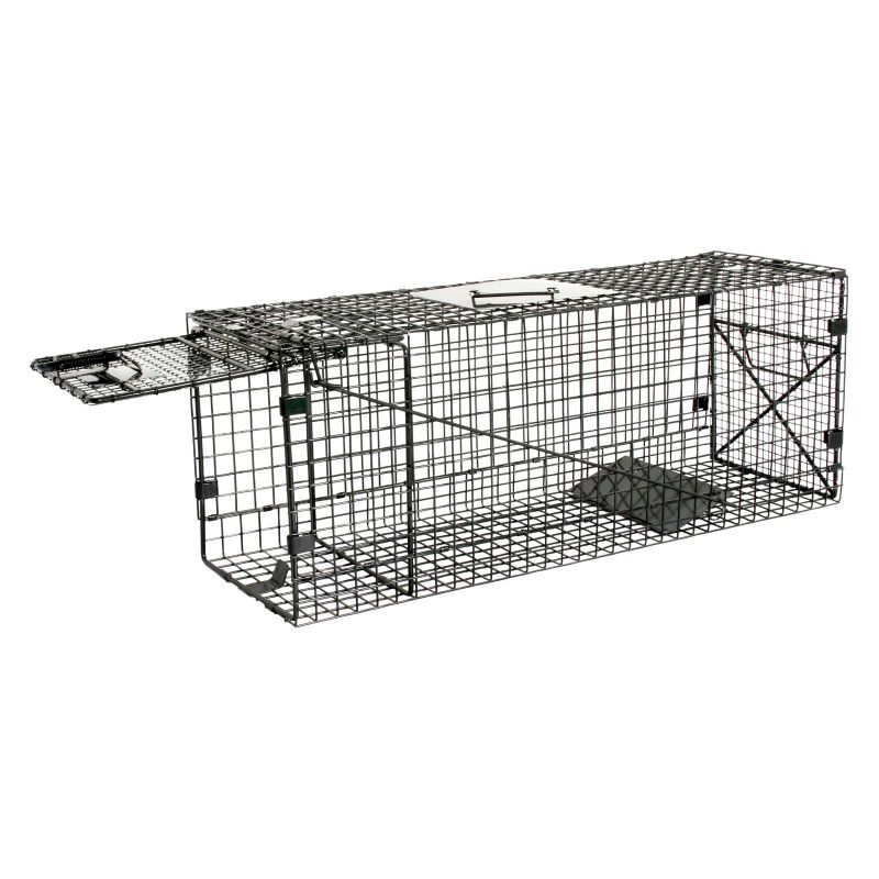 Photo 1 of 32 in. Folding Live Animal Cage Trap
